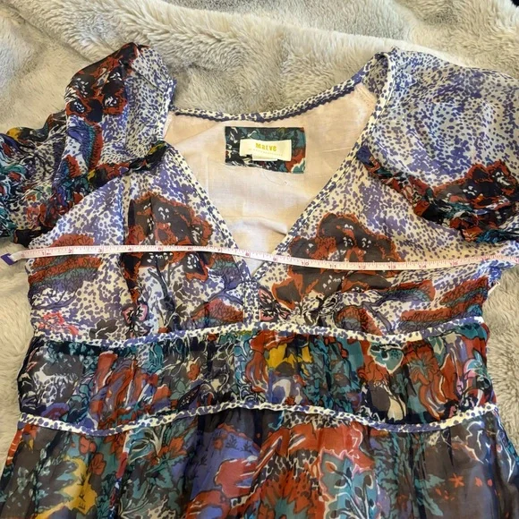 Maeve Annabella Maxi Dress Anthropologie NWOT 4P - Picture 11 of 15